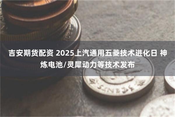 吉安期货配资 2025上汽通用五菱技术进化日 神炼电池/灵犀动力等技术发布